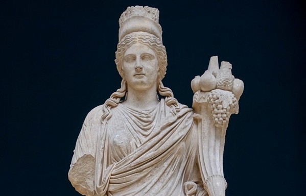 TYKHE STATUE FROM PERGE IN BRUSSELS